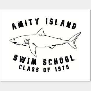 Amity Island Swim School Posters and Art